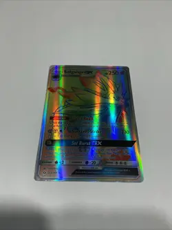 Pokemon TCG Solgaleo GX Sun Moon 155/149 Holo Secret Rare - Image 1