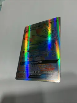 Pokemon TCG Solgaleo GX Sun Moon 155/149 Holo Secret Rare - Image 2