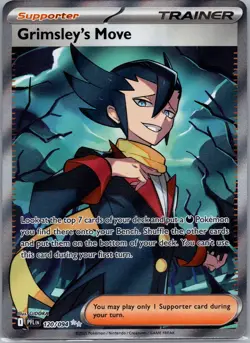 Grimsley's Move 120/094 ME02: Phantasmal Flames Pokemon TCG Ultra Rare NM - Image 1
