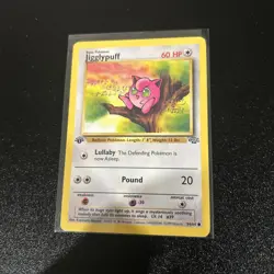 Jigglypuff 54/64 - Jungle 1st Edition Pokemon TCG - Image 1