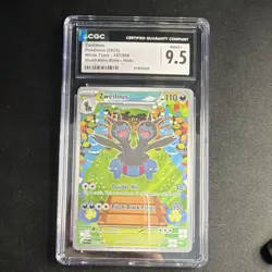 Pokemon Zweilous Illustration Rare Holo CGC 9.5 White Flare 147/086 110HP - Image 1