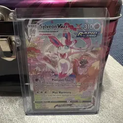 Pokemon TCG Evolving Skies Sylveon VMAX 212/203 Secret Rare Holo - Image 1
