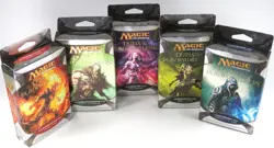 DUELS OF THE PLANESWALKERS DECK Set of 5 MtG Chandra Nissa Garruk Liliana Jace - Image 1