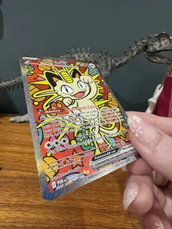 Pokemon TCG Meowth 121/088 SIR Perfect Order Pack Fresh NM - Image 5