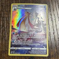2022 Pokemon SWSH Silver Tempest Milotic Trainer Gallery Holo #TG02/TG30 - Image 1