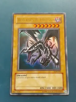 Red-Eyes B. Dragon LOB-070 The Legend of Blue Eyes White Dragon Unlimited - Image 1