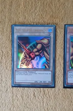 Yugioh Exodia The Forbidden One LOB-EN121 LOB-EN122 LOB-EN124 25th Anniversary - Image 2