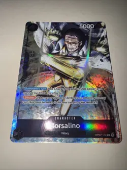 OP02-114 Borsalino SR AA Alt Art One Piece Card Game TCG CCG English - Image 4