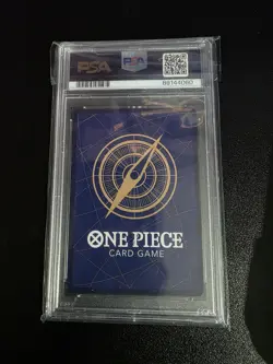 PSA 9 MINT ONE PIECE JAPANES 2024 Monkey D. Luffy OP07-109 500 Years SR - Image 2