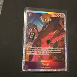 One Piece TCG Sanji OP09-065 Super Rare Foil Near Mint English - Image 1