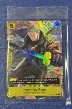 Roronoa Zoro OP07-113 Illustration Box Vol.3 Promo Holo SEALED One Piece - Image 1