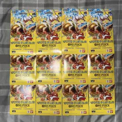 One Piece Adv. on Kamis Island OP15-Eb04 Sleeved Booster Lot Of 12 Packs TCG - Image 1