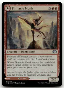 Pinnacle Monk #246 (Foil) (NM) Modern Horizons 3 MH3 Magic MTG - Image 1