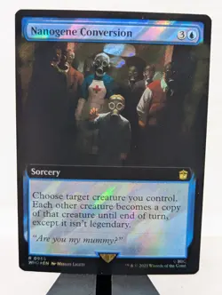 Nanogene Conversion - Surge Foil - Extended Art Near Mint MTG Magic - Image 1