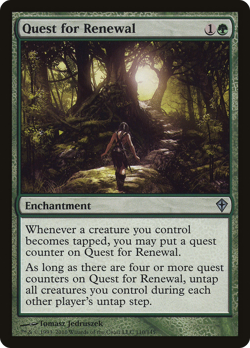Quest for Renewal #110 (MP) Worldwake WWK Magic MTG - Image 1