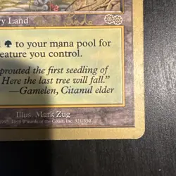 Magic the Gathering Gaea's Cradle 1999 World Championship Deck Matt Linde - Image 5
