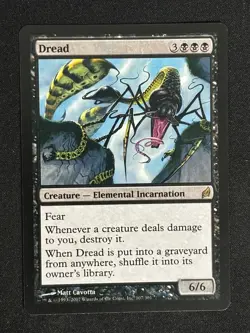 1x MTG Dread - Lorwyn (LRW) #107 - Magic the Gathering - Image 1
