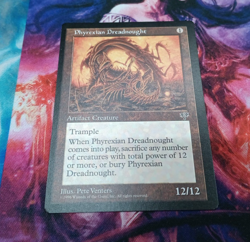 Magic: The Gathering – Phyrexian Dreadnought – Mirage – LP-MP English - Image 1