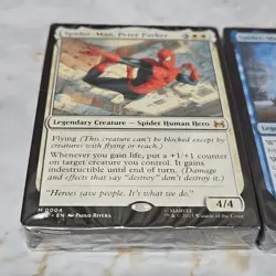 SDCC 2025 Magic The Gathering Marvel Spider-Man WHITE Welcome Deck - Image 2