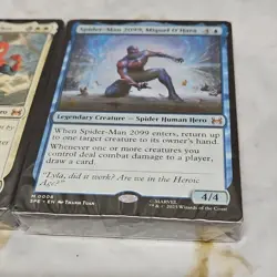 SDCC 2025 Magic The Gathering Marvel Spider-Man WHITE Welcome Deck - Image 3