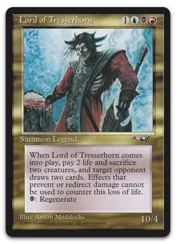 Lord of Tresserhorn (LP) Alliances ALL Magic MTG - Image 1