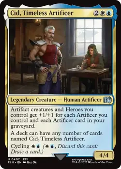 Foil - Cid, Timeless Artificer (0407) - 407 / NM / English MTG - Image 1