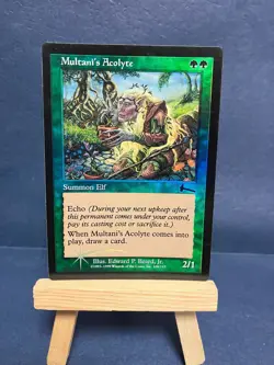 Multani's Acolyte - Foil - Magic the Gathering MTG - Urza's Legacy #172 foil - Image 1