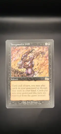 Yawgmoth's Will card Urza's Saga #171 Rare LP Excellent MTG Magic The Gathering - Image 3