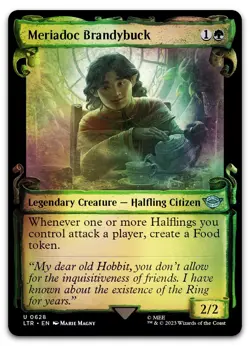 Meriadoc Brandybuck (Showcase Scrolls) #628 (Foil) NM Lord of the Rings - Image 1