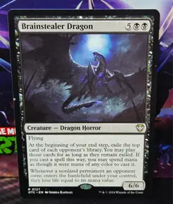 magic the gathering - Brainstealer Dragon - Creature - Dragon Horror - Rare - Image 1