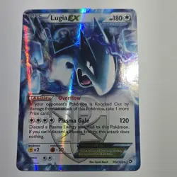 Pokemon TCG Lugia EX Team Plasma Holo BW7 Plasma Gale 102/113 Basic 180 HP Engl… - Image 1