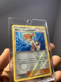 Pokemon Misty's Determination Reverse Holo Uncommon 62/68 Hidden Fates English - Image 3