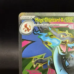 Mega Charizard X ex 109/094 PFL Phantasmal Flames Pokemon - NM - Image 2
