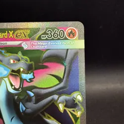 Mega Charizard X ex 109/094 PFL Phantasmal Flames Pokemon - NM - Image 3
