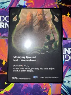 Magic Stomping Ground (Borderless) 0283 (R) MTG Edge of Eternities - Image 1