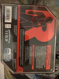 Destined Rivals Team Rocket Tin Persian Factory Sealed Pokemon Tcg - Image 2