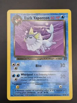 2 Pokemon Card Bundle Radiant Charizard & Dark Vaporeon 020/159 - Image 4