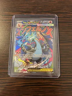 Pokemon Mega Charizard X EX Promo Me: Mega Evolution Holo 023 360 HP - Image 1