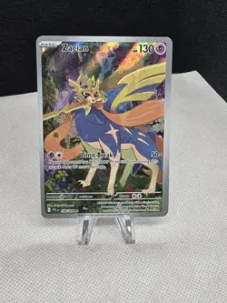 2025 Pokemon Phantasmal Flames ZACIAN 100/094 Illustration Rare - Image 1