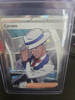 Pokemon TCG Cyrano Ultra Rare Card 230/191 Surging Sparks - Image 1