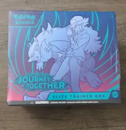 Pokemon Journey Together Elite Trainer Box ETB SEALED (Has A Tear In Wrap) - Image 1