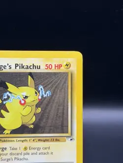 Lt. Surge's Pikachu - 1st Edition - 81/132 Gym Heroes- WOTC - Pokemon TCG - 2000 - Image 4