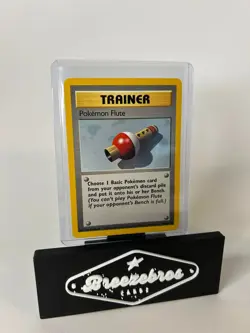 Pokemon TCG - Pokemon Flute - 86/102 - Unlimited Base Set - LP Uncommon (1999) - Image 1