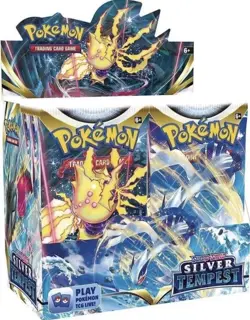 Pokemon TCG Sword and Shield Silver Tempest Factory Sealed Booster Box - Image 1