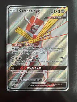 Pokemon Kartana GX (Full Art) Ultra Rare SM - Crimson Invasion 106/111 LP - Image 1