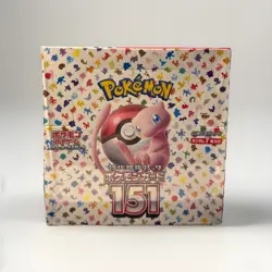 Pokemon 151 Japanese Booster Box SV2a – Factory Sealed - Image 1