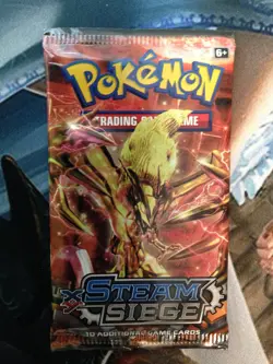 Pokemon "Steam Siege" 10-Card Sealed Booster Pack (Yveltal) X1 - Image 1