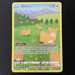 Ditto GG22/GG70 - Sword & Shield Crown Zenith Galarian Gallery - Pokemon TCG - Image 1