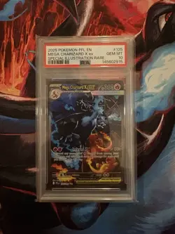 2025 Pokemon PFL Mega Charizard X ex Special Illustration Rare #125/094 - Image 1