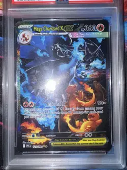 2025 Pokemon PFL Mega Charizard X ex Special Illustration Rare #125/094 - Image 3
